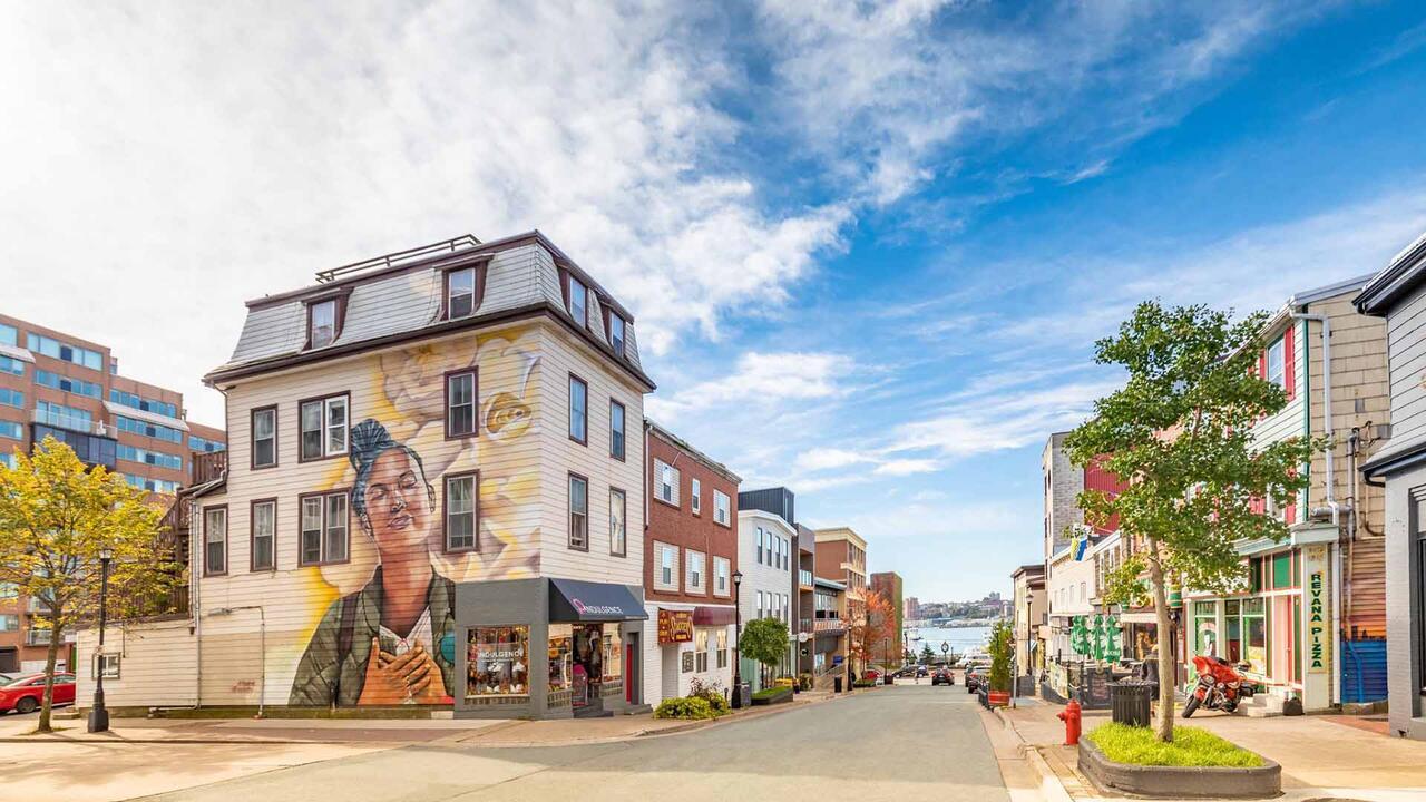 Portland Street, Downtown Dartmouth, Nova Scotia